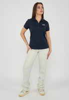 Polo in jersey di cotone Italian Spirit Blue 