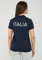 Polo in jersey di cotone Italian Spirit Blue 