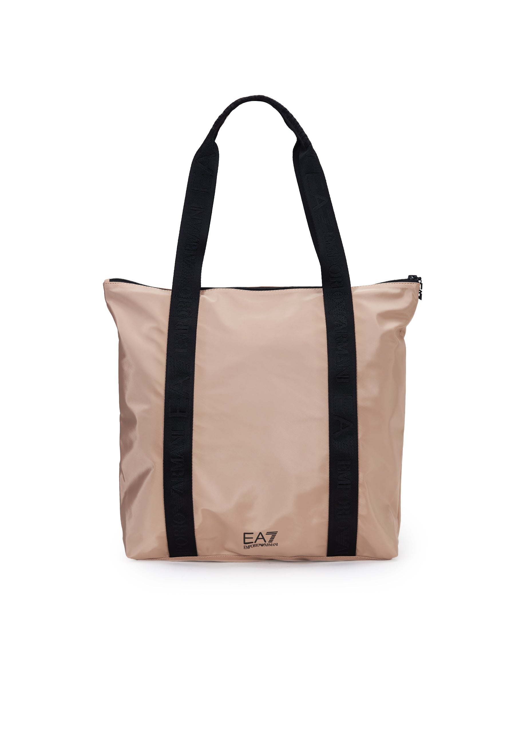 Borsa shopper con logo tape in tessuto tecnico Fog 