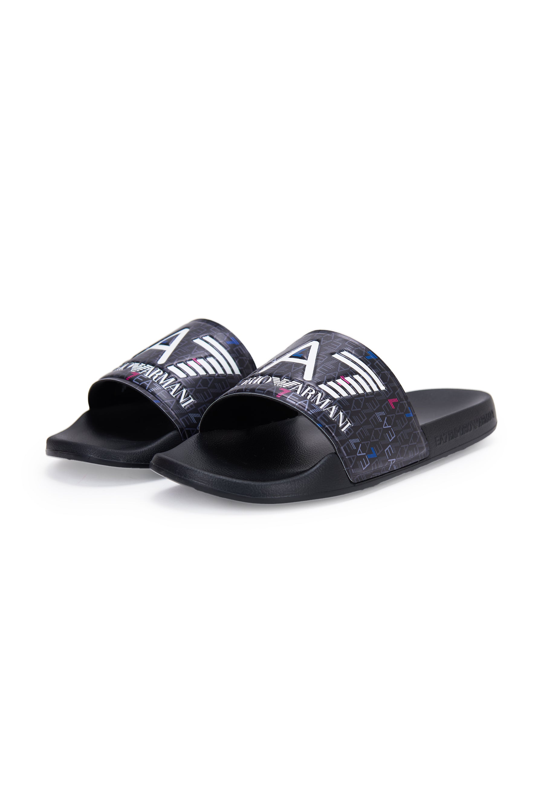 Slides Con Logo Fog Black Smokead Pearl 