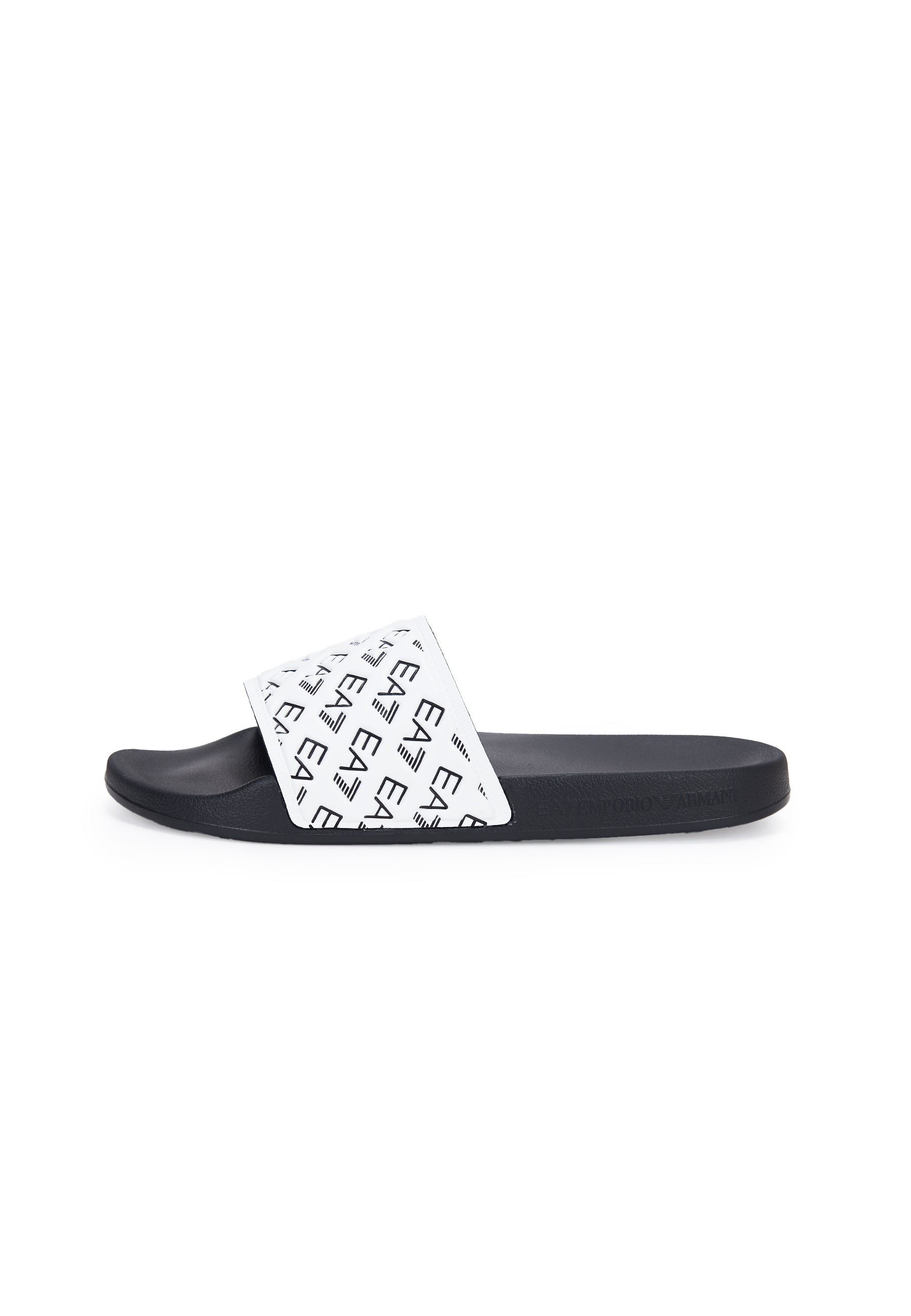Slider Con Logo All Over White Black 