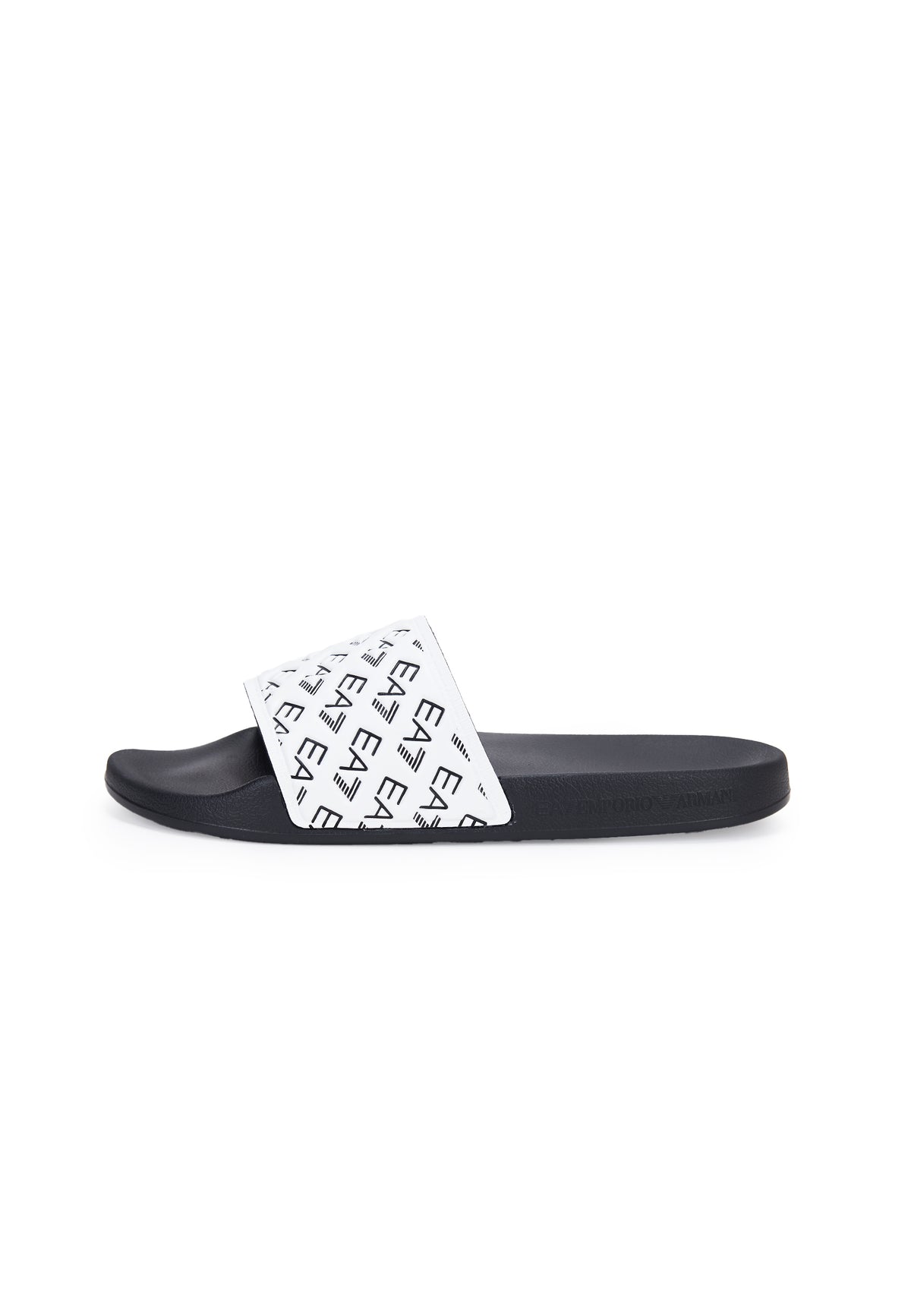 Slider Con Logo All Over White Black 