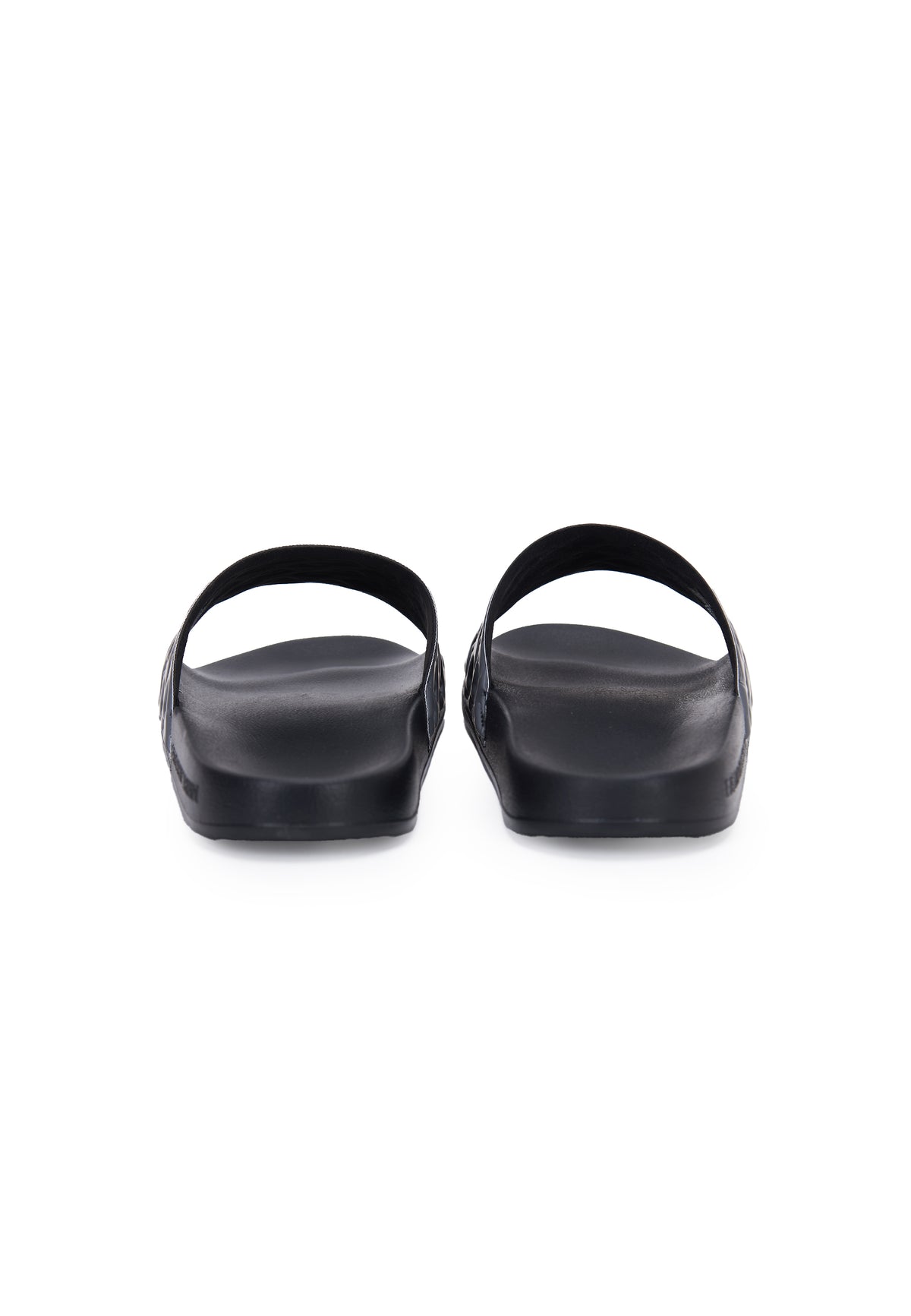Slider Con Logo All Over Black Smoked Pearl 