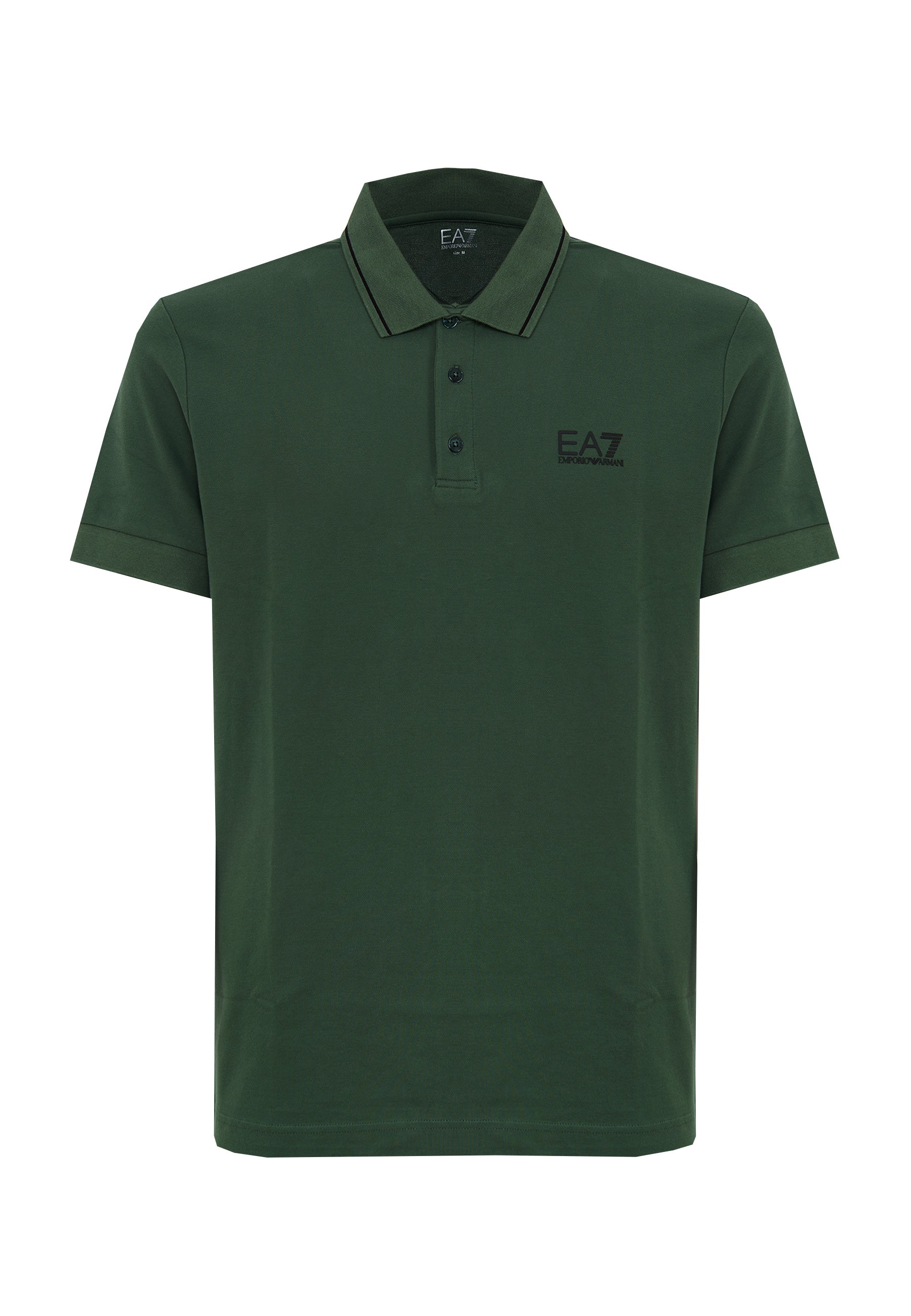 Polo Core Identity in piquet di cotone stretch Cilantro 