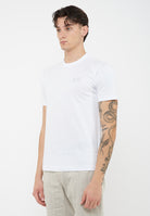 T-shirt Core Identity in cotone Pima White 