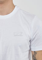 T-shirt Core Identity in cotone Pima White 