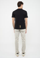 T-shirt Core Identity in cotone Pima Black 