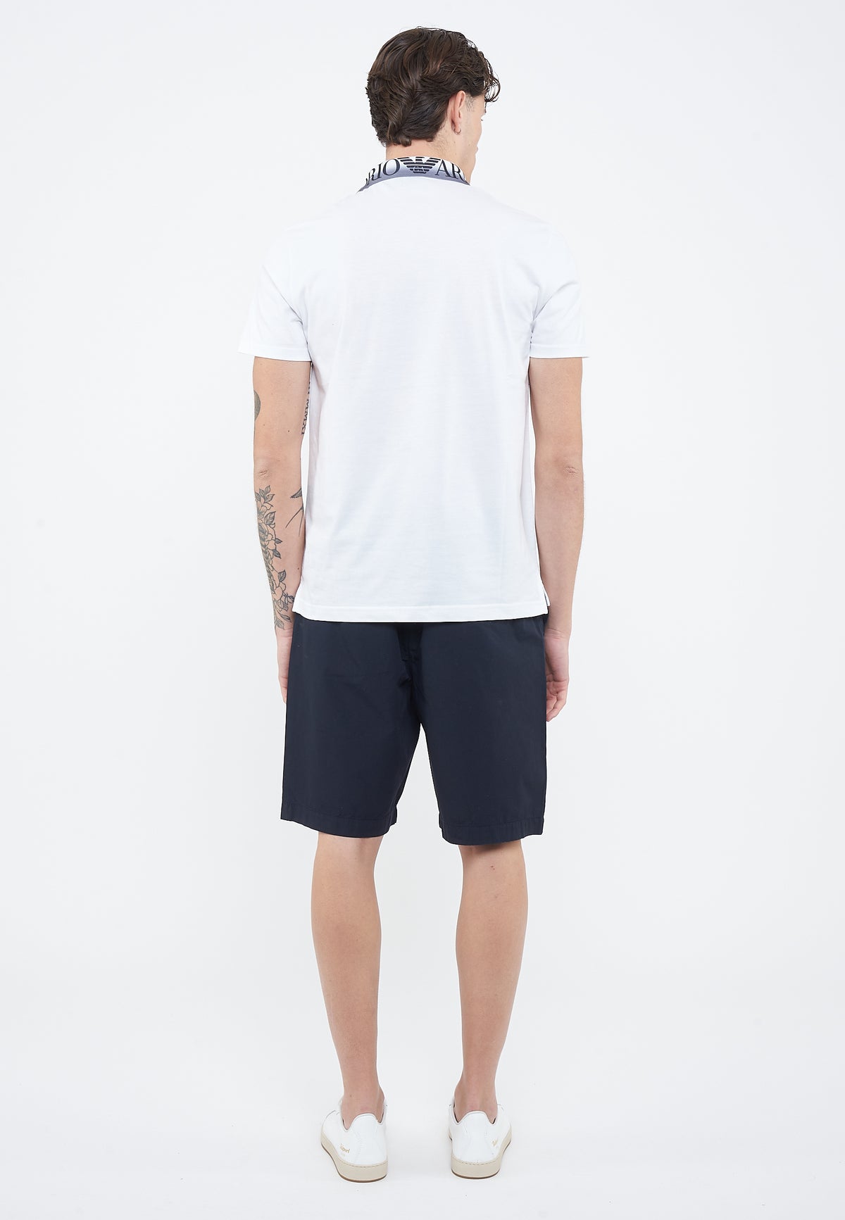 Polo Jersey di cotone White 