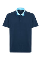 Polo Jersey di cotone Blue 