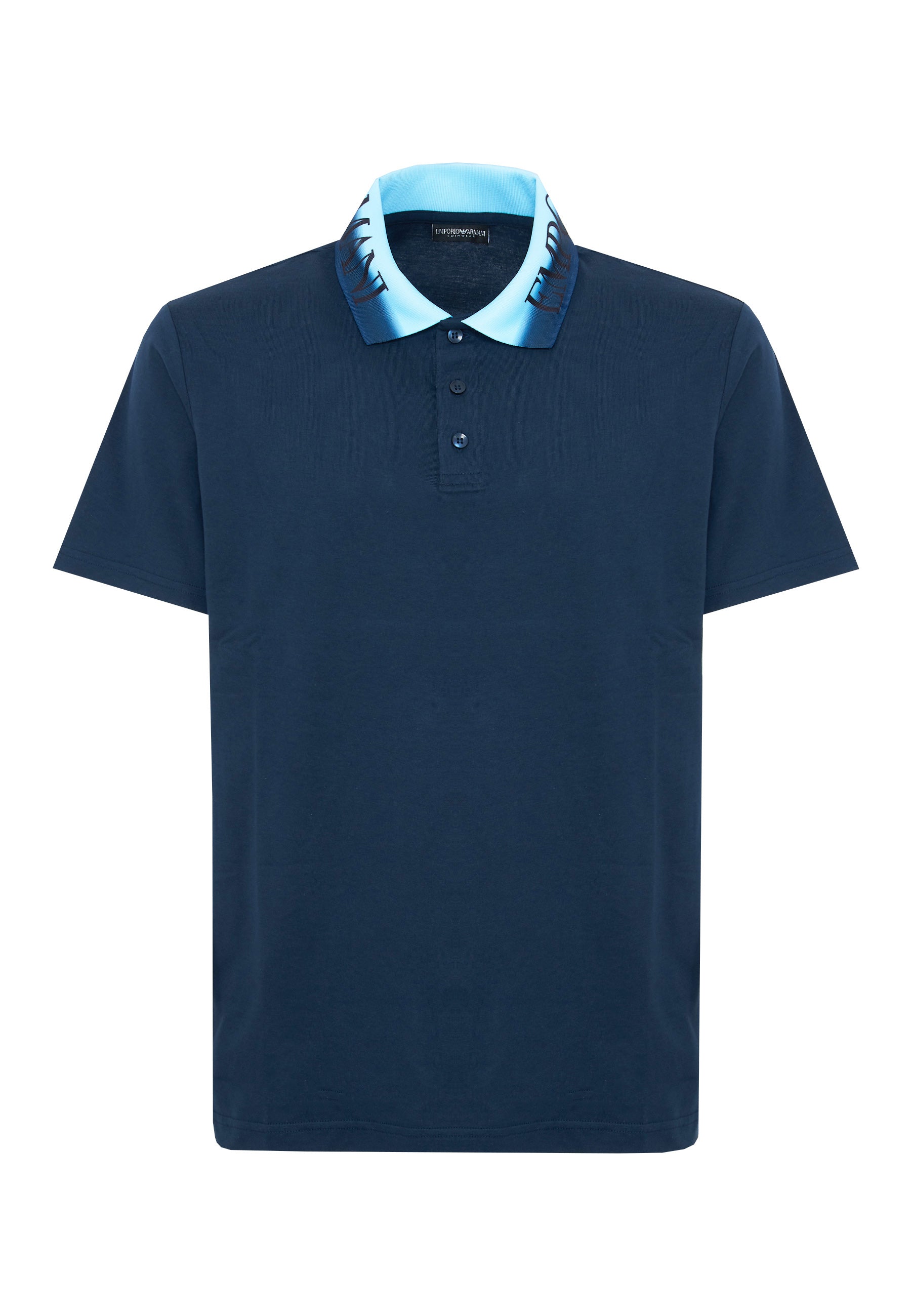 Polo Jersey di cotone Blue 