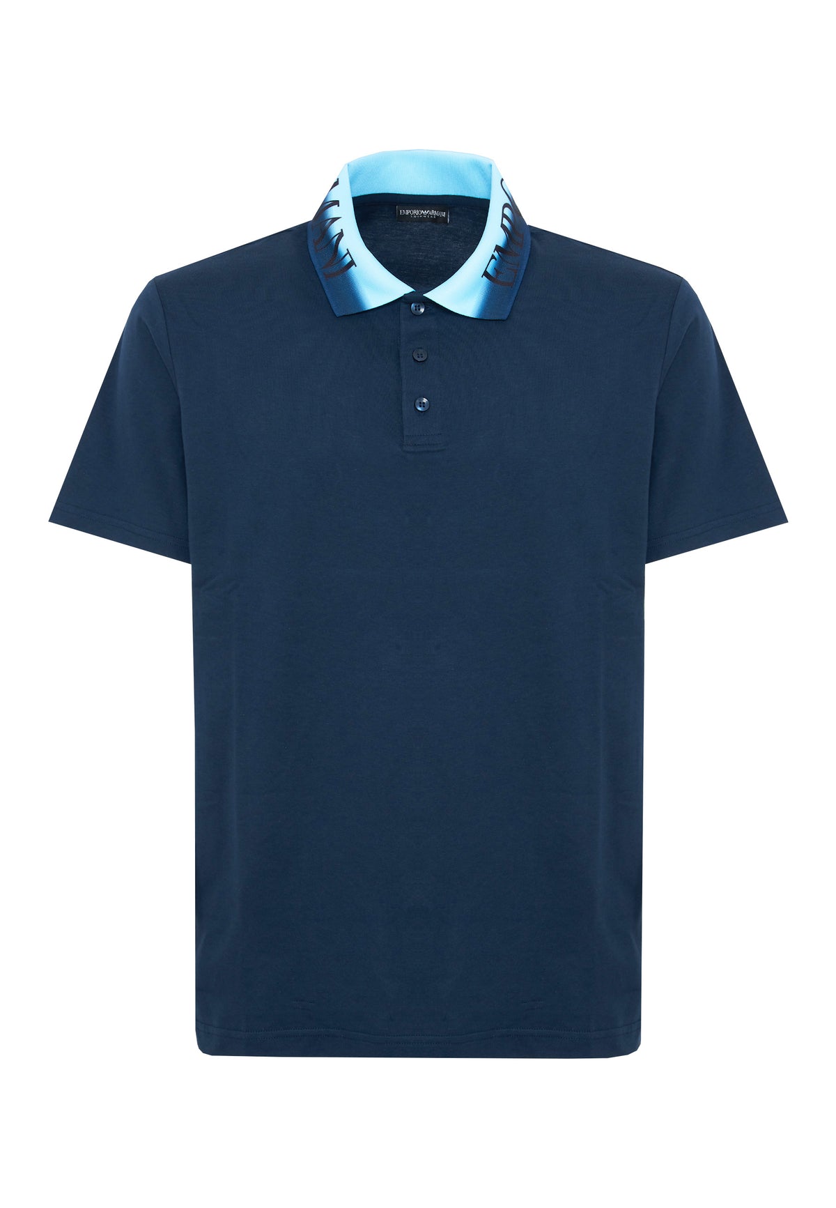Polo Jersey di cotone Blue 