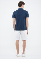 Polo Jersey di cotone Blue 