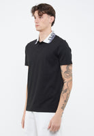 Polo Jersey di cotone Black 