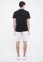 Polo Jersey di cotone Black 