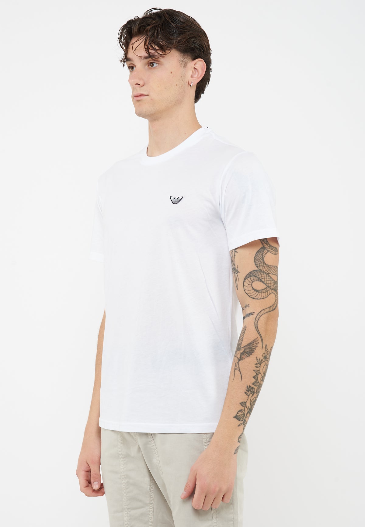 T-Shirt jersey di cotone White 