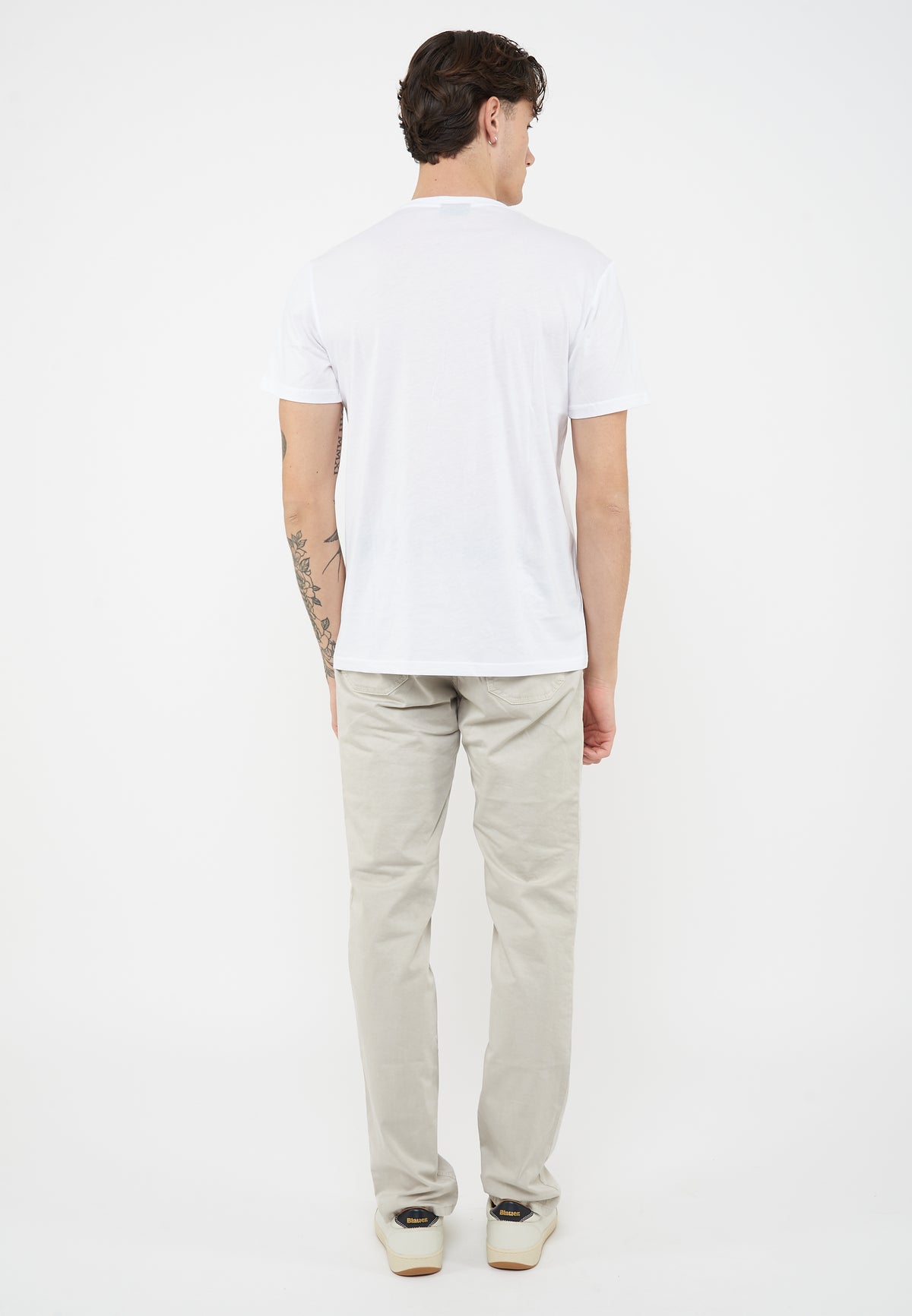 T-Shirt jersey di cotone White 