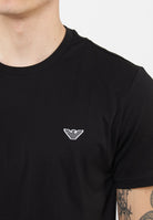 T-Shirt jersey di cotone Black 