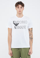 T-shirt beachwear in jersey Bold logo white 