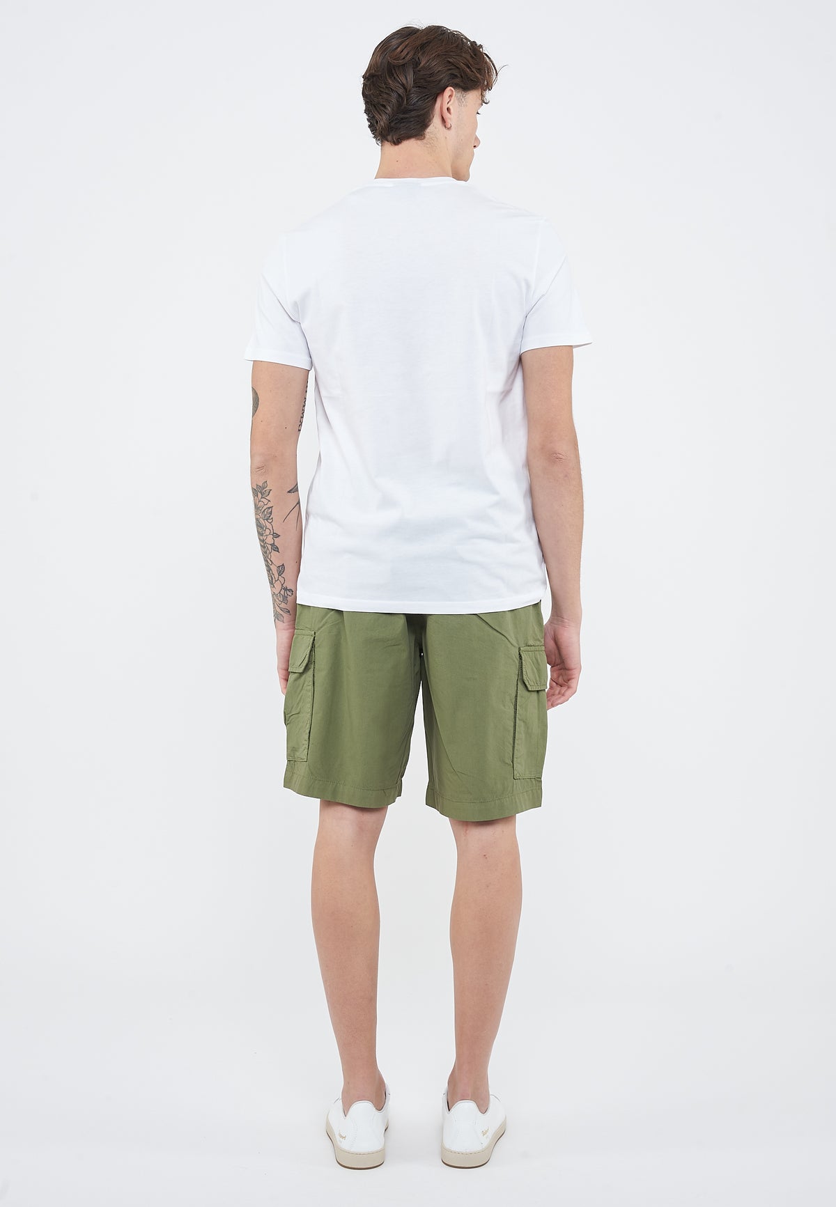T-shirt beachwear in jersey Bold logo white 