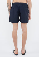 Costume shorts ricamo logo impunturato Blue 