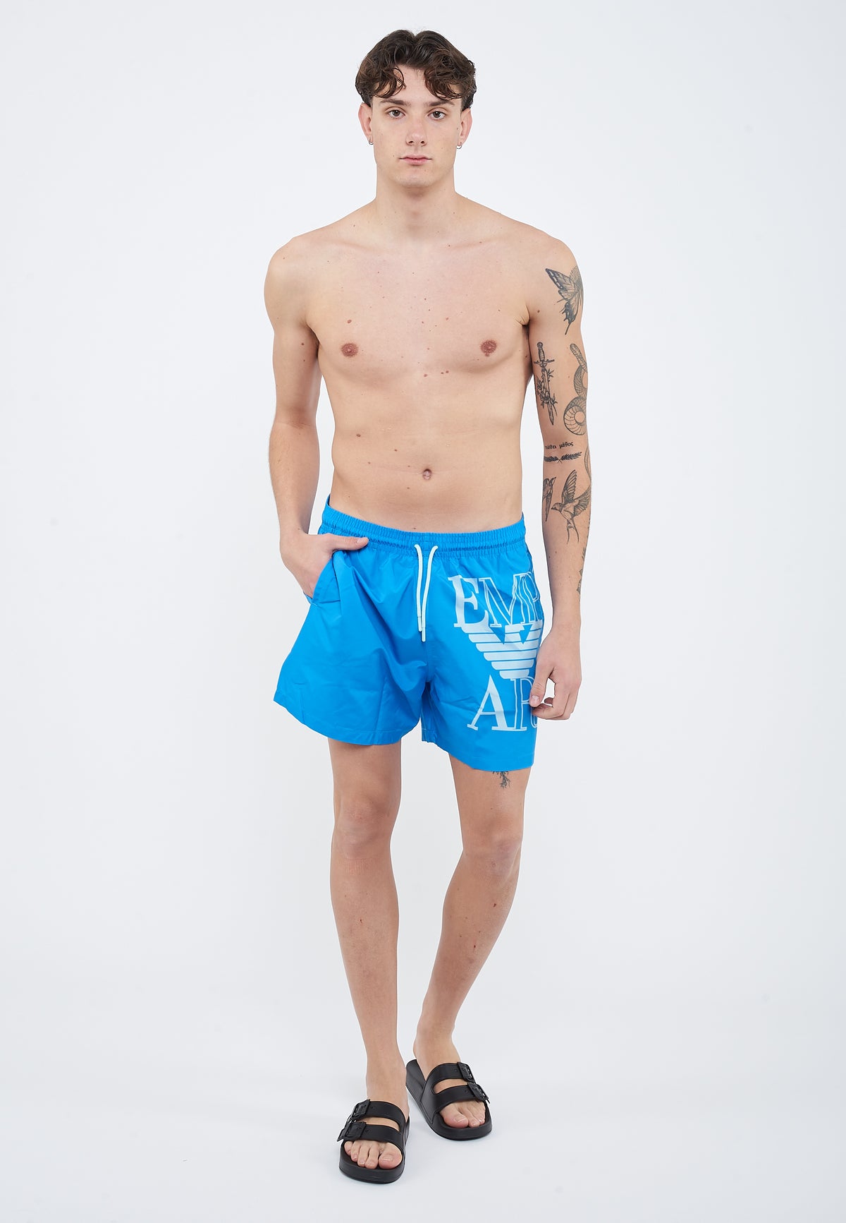 Costume shorts Bold logo French Blue 