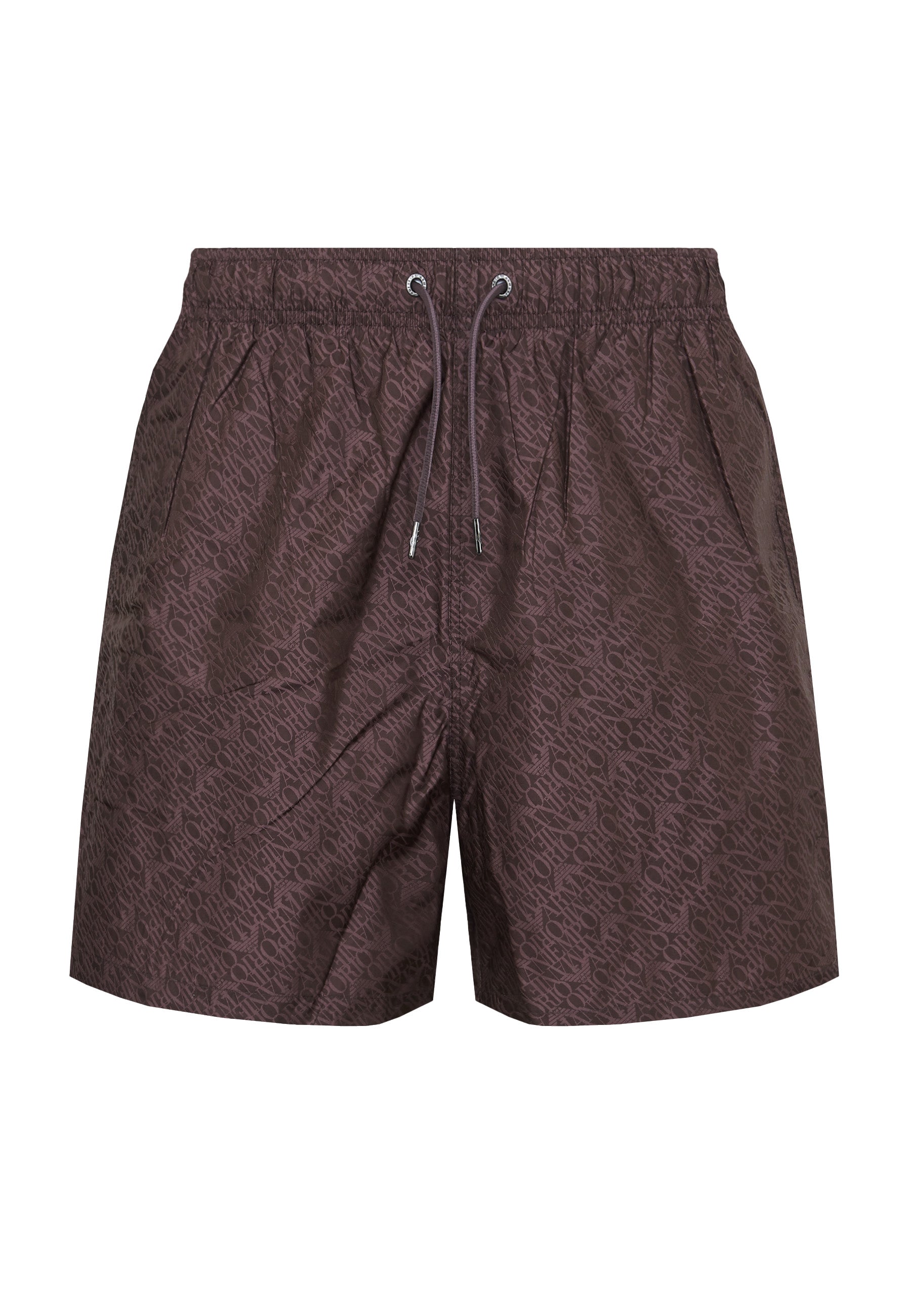 Costume shorts in tessuto jacquard logo all over 