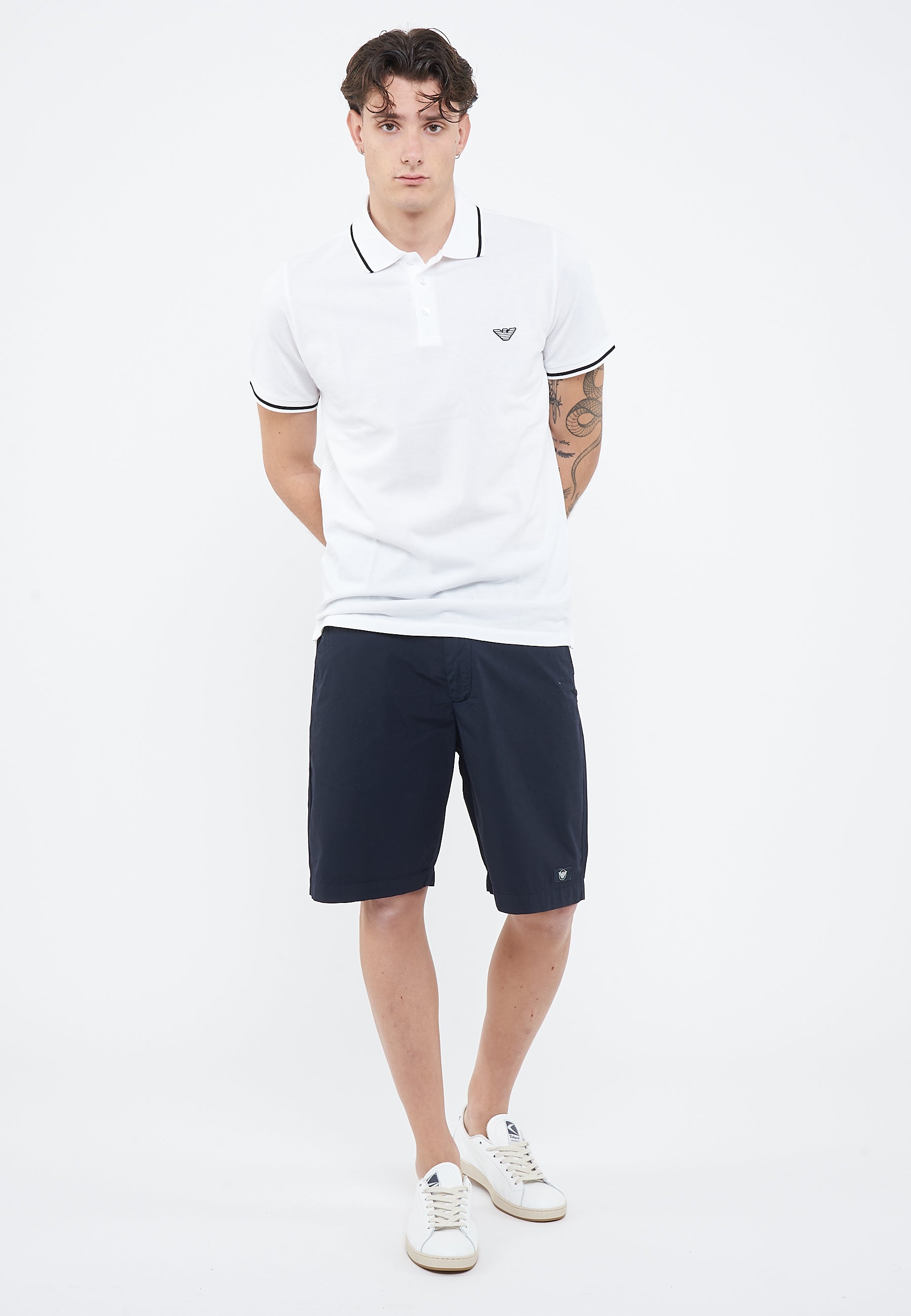 Bermuda Emporio Armani Swimwear Blue 