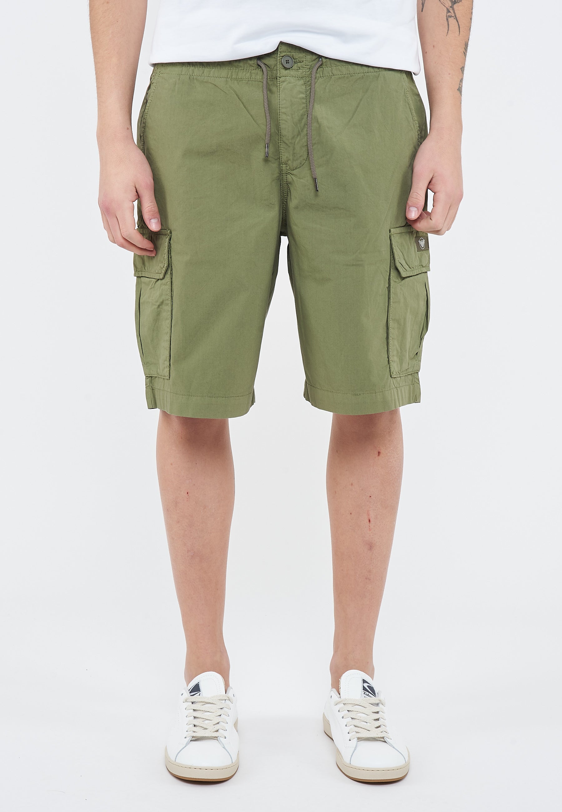 Bermuda Emporio Armani Swimwear Cargo Verde 