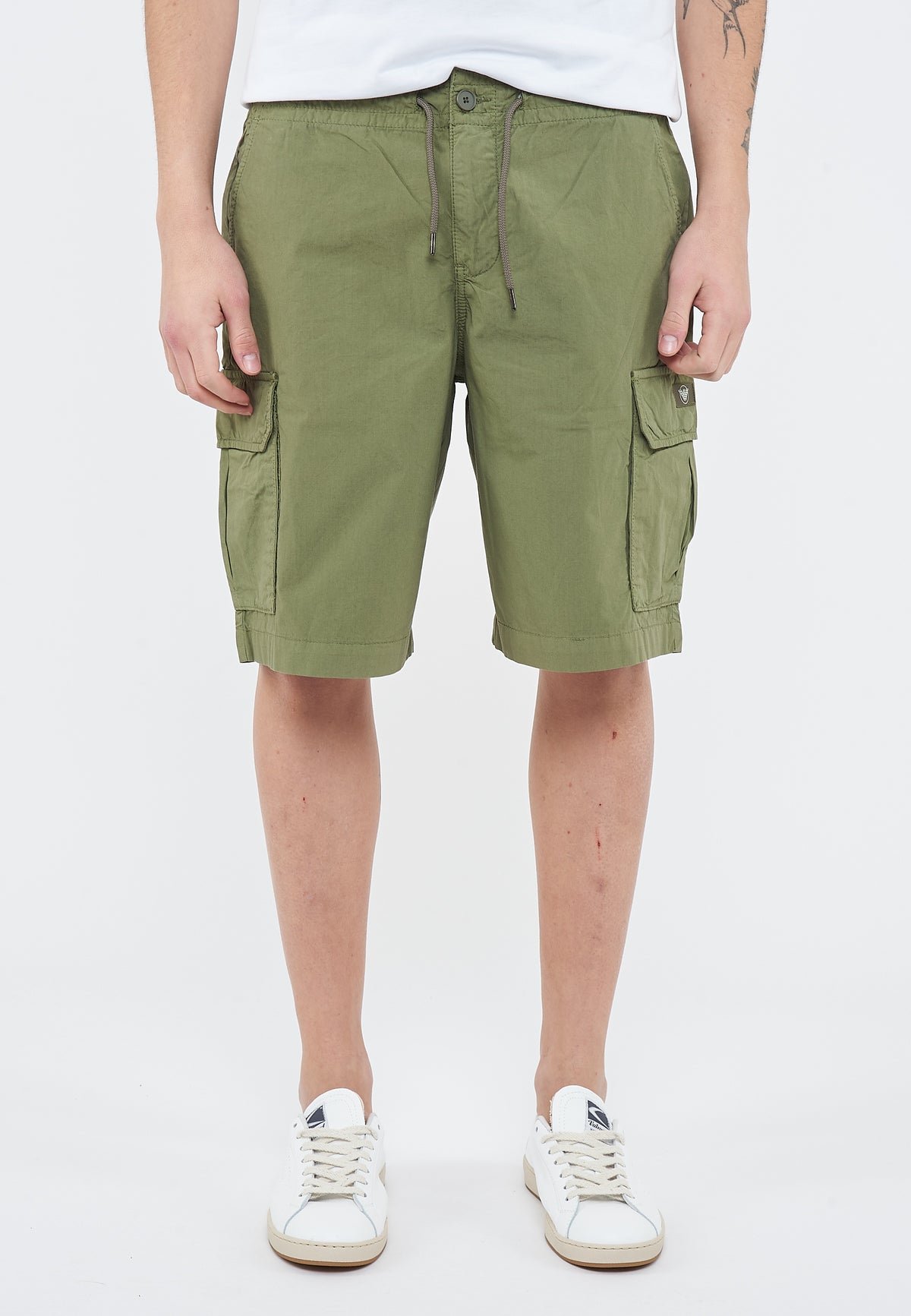 Bermuda Emporio Armani Swimwear Cargo Verde 