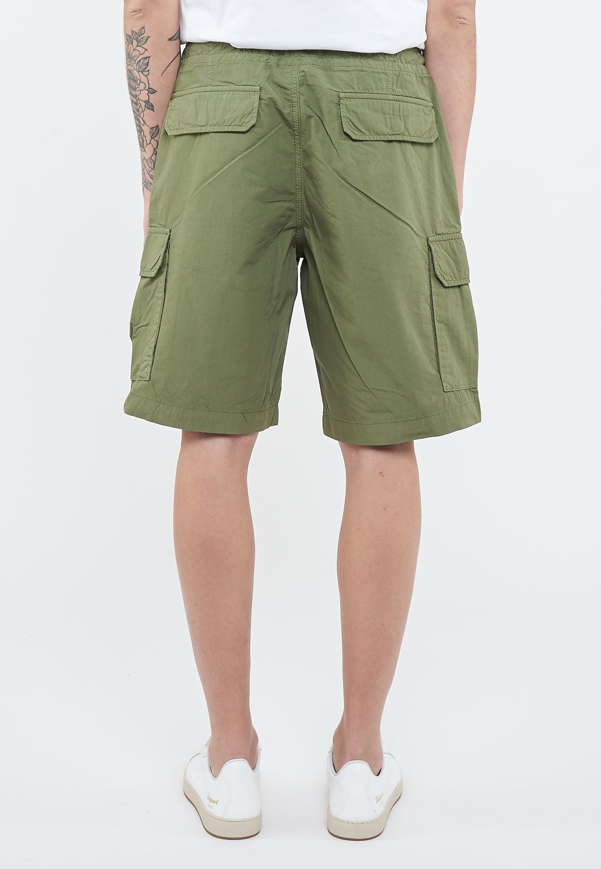 Bermuda Emporio Armani Swimwear Cargo Verde 