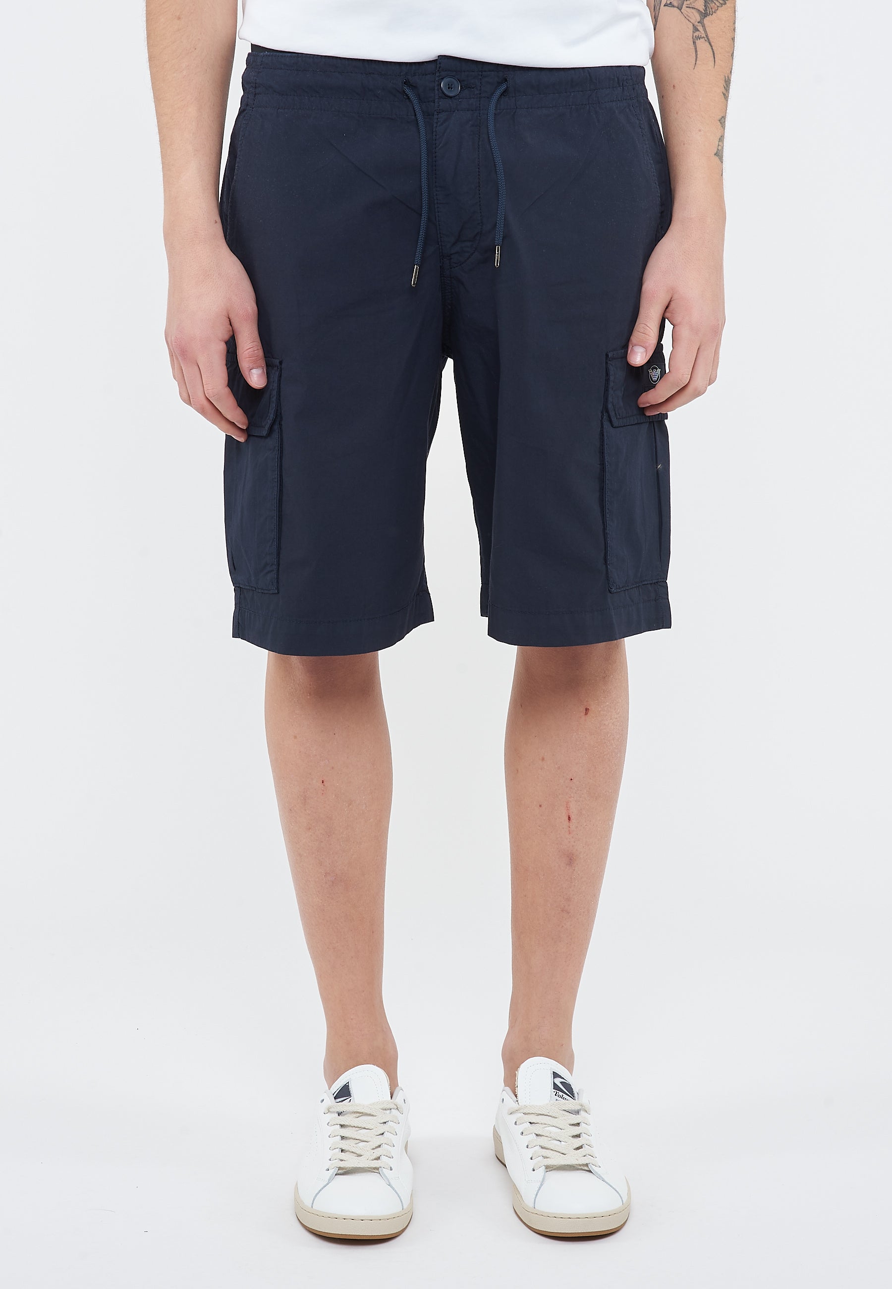 Bermuda Emporio Armani Swimwear Cargo Blue 