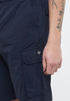 Bermuda Emporio Armani Swimwear Cargo Blue 