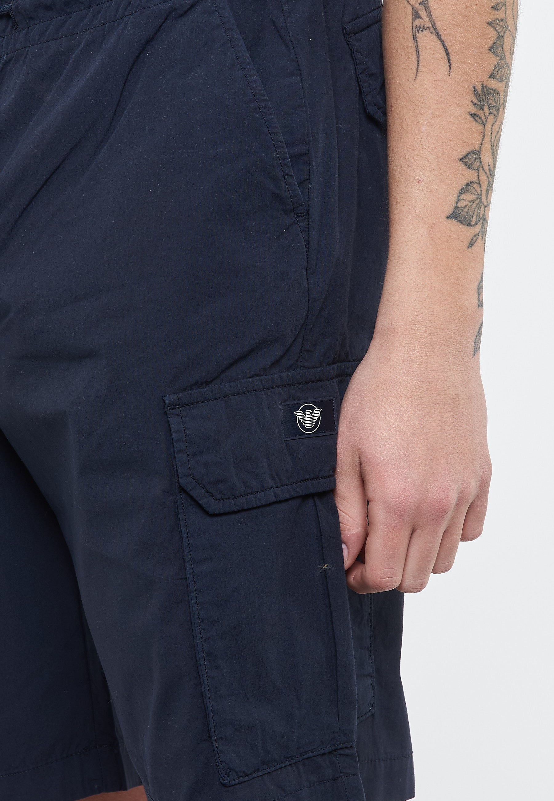 Bermuda Emporio Armani Swimwear Cargo Blue 