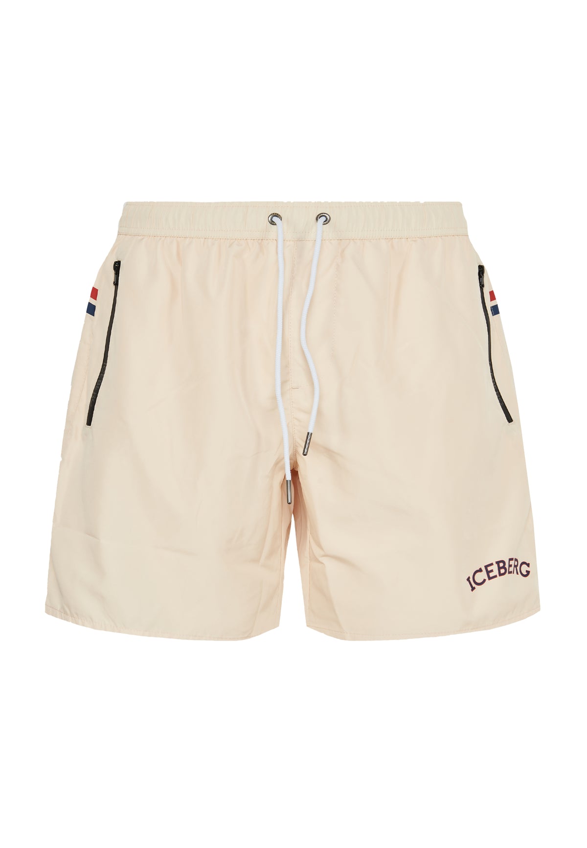 Boxer Uomo da Bagno Con Logo Cream 