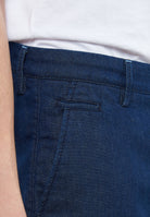 Jeans chino Bobby slim in denim power stretch blu scuro lavaggio rinse 