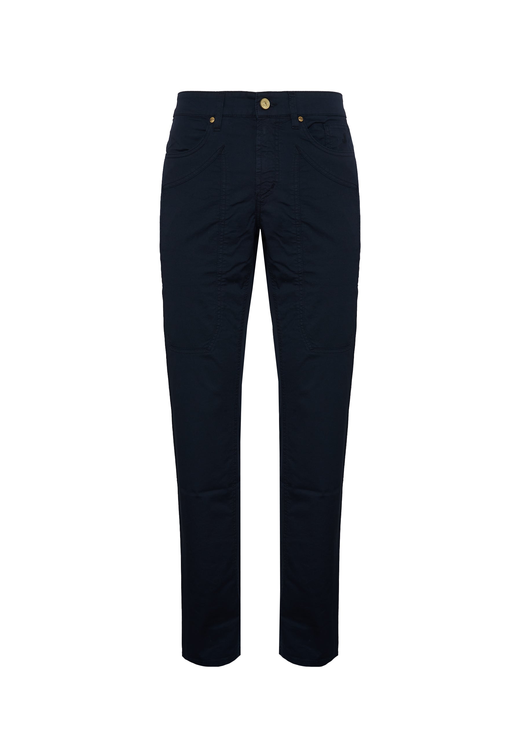 Pantalone JOHN - 5 Tasche Toppa Slim Fit Blue 