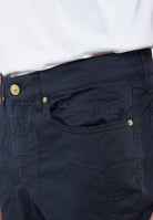 Pantalone JOHN - 5 Tasche Toppa Slim Fit Blue 