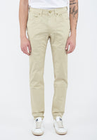 Pantalone JOHN - 5 Tasche Toppa Slim Fit Beige 