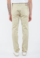 Pantalone JOHN - 5 Tasche Toppa Slim Fit Beige 