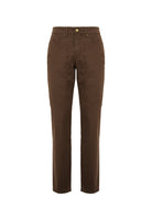 Pantalone JOHN - 5 Tasche Toppa Slim Fit Marrone Chiaro 
