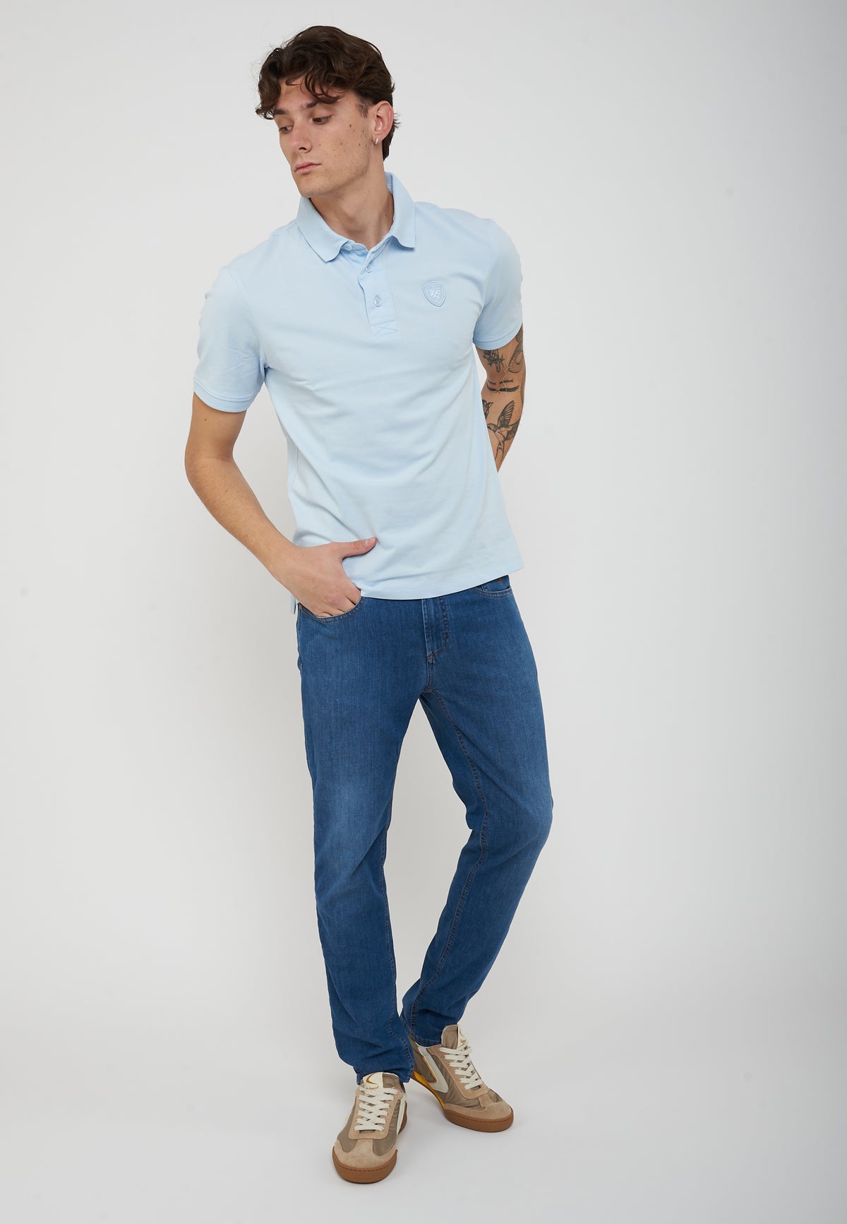 Jeans Joe Skinny Fit Blue Chiaro 