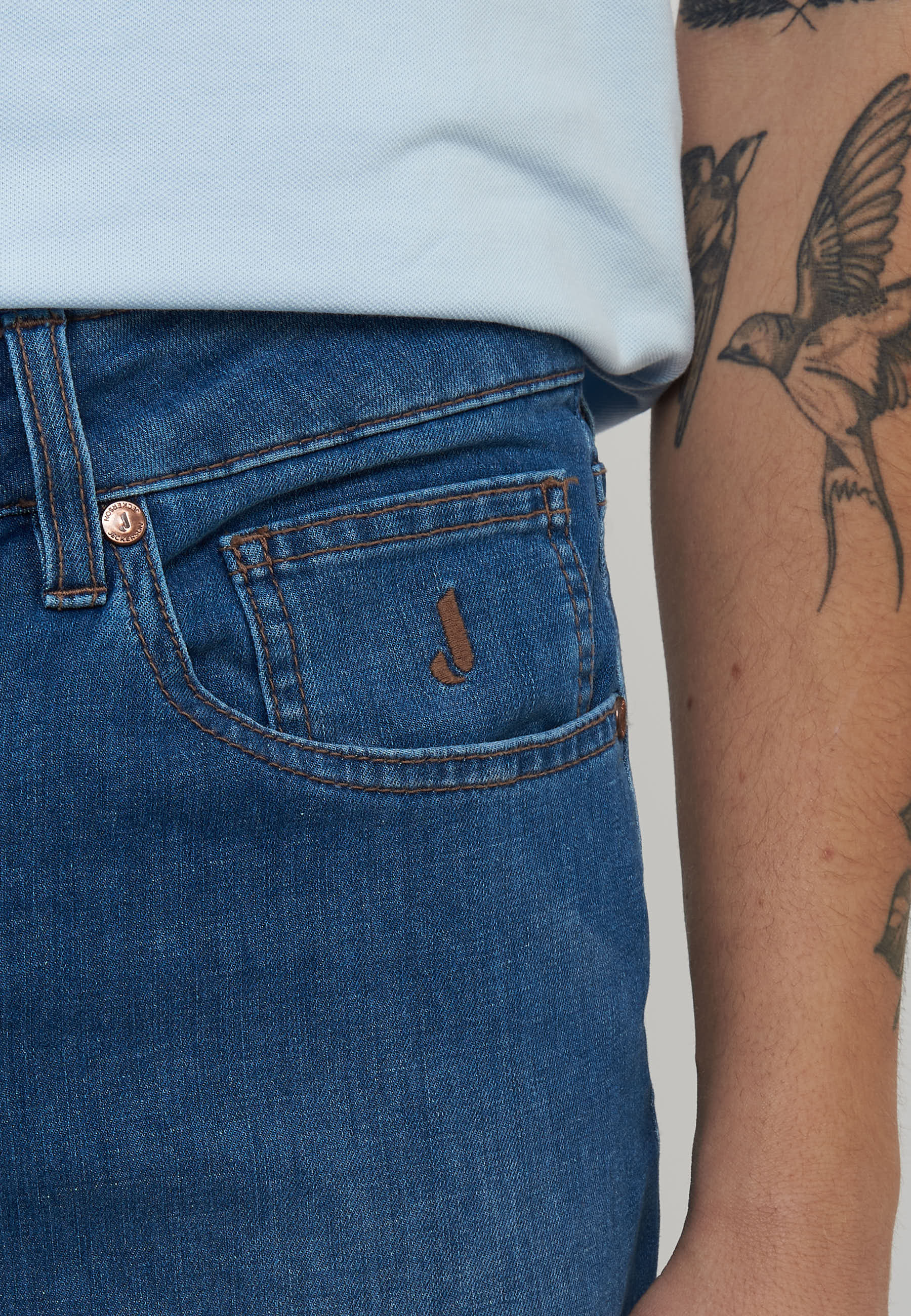 Jeans Joe Skinny Fit Blue Chiaro 