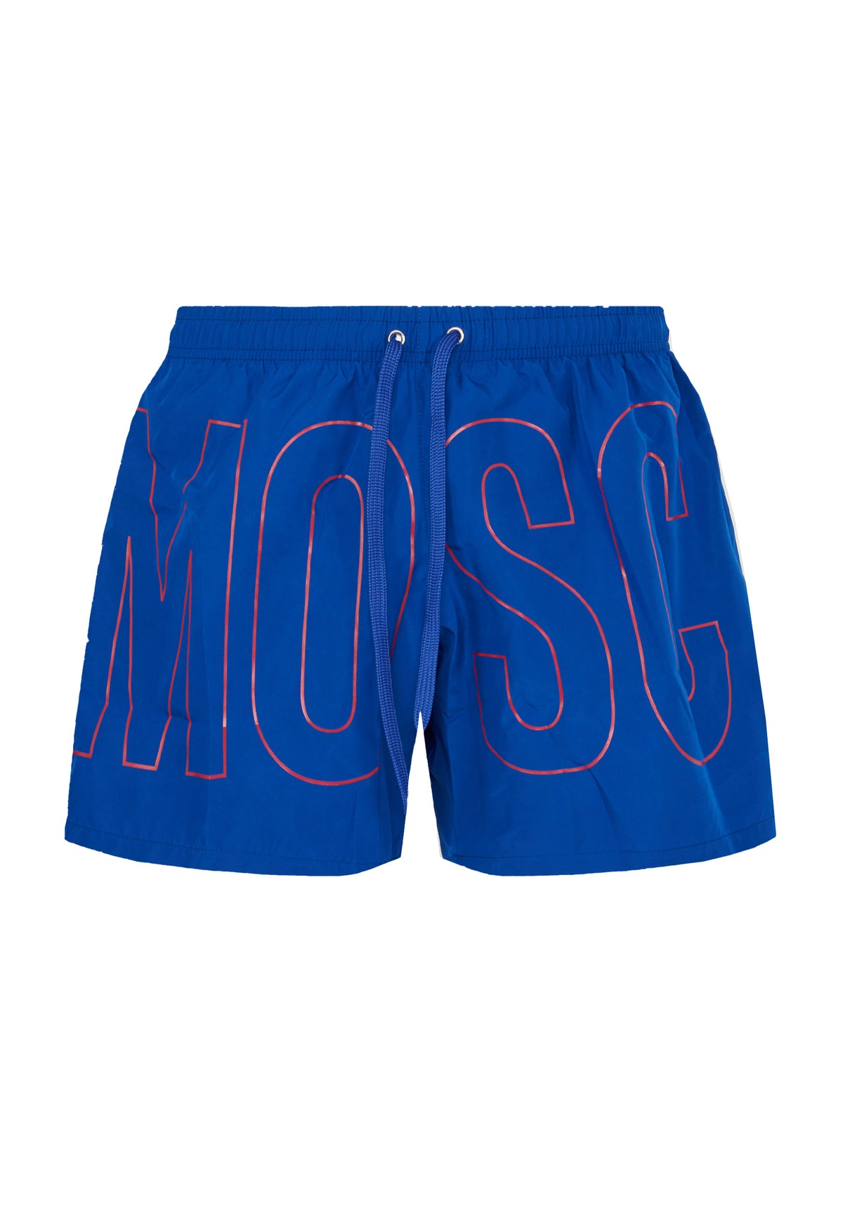 Boxer Mare Rubber Logo Azzurro 