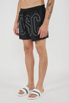 Boxer Mare Rubber Logo Nero 