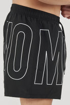 Boxer Mare Rubber Logo Nero 