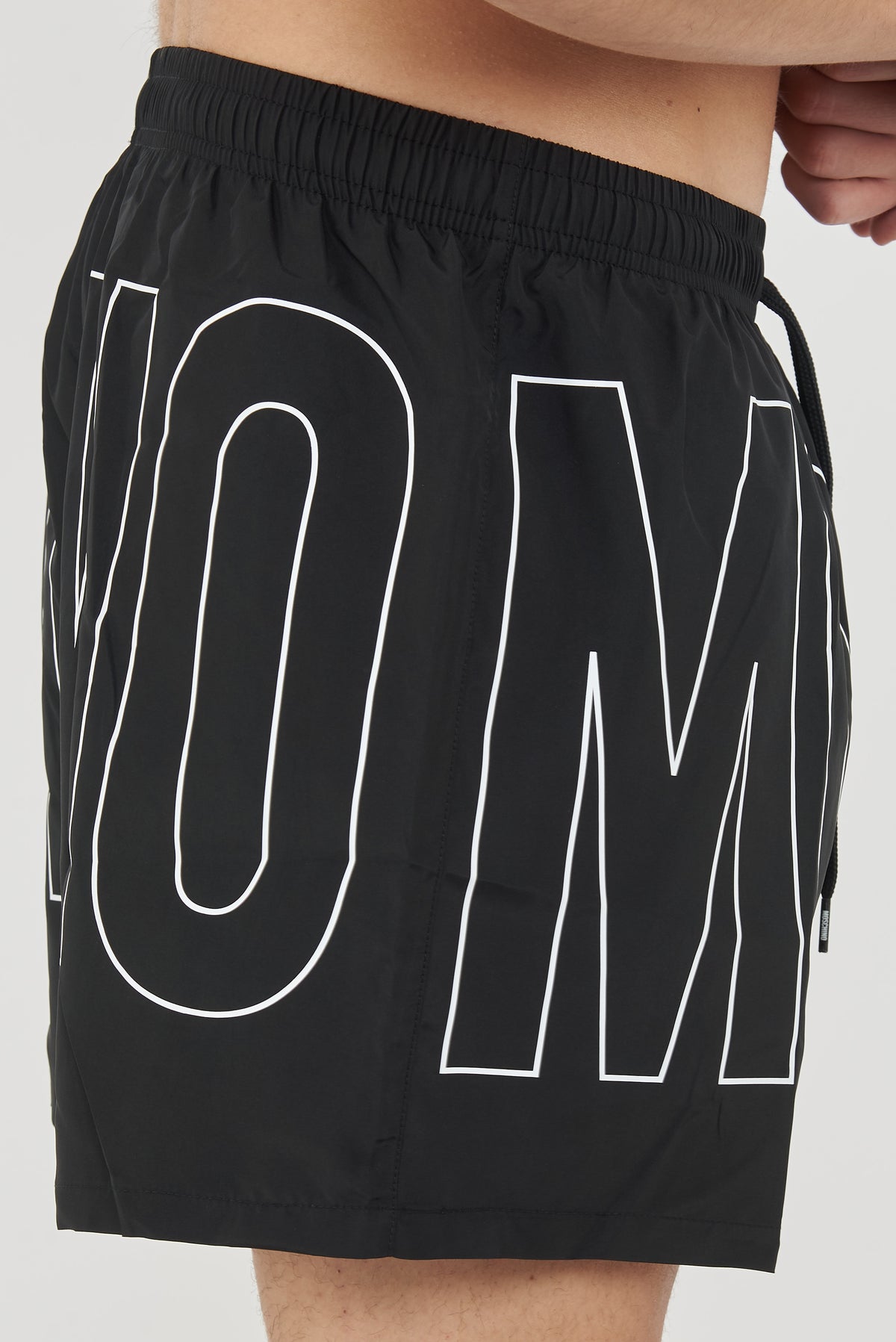 Boxer Mare Rubber Logo Nero 