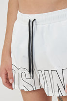 Boxer Mare Rubber Logo Bianco 