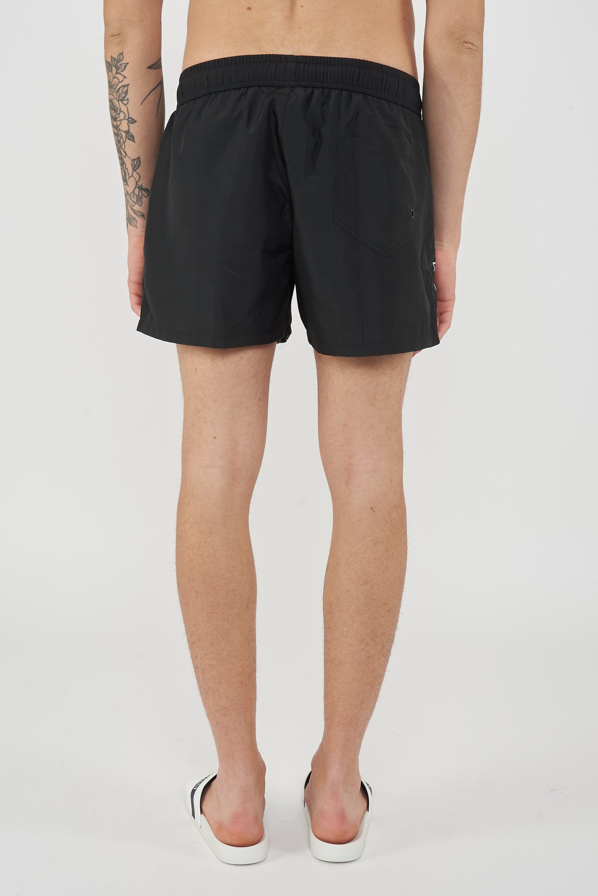 Boxer Mare Rubber Logo Nero 