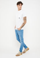 T-shirt Pocket In Jersey Optic White 