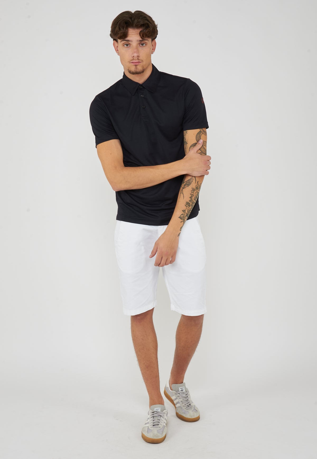 Polo Uomo Modello Clay Black 